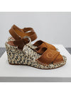 Piia Espadrille Wedge Heel Brown - CHLOE - BALAAN 3