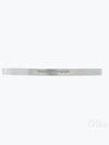 Logo Cuff Slim Bracelet Silver - MAISON MARGIELA - BALAAN 2