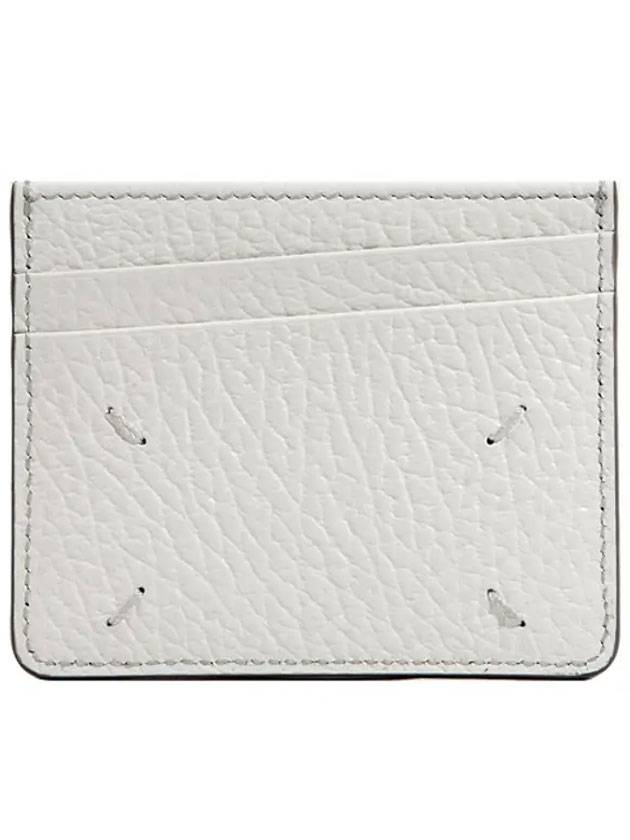 Four Stitch Card Wallet White - MAISON MARGIELA - BALAAN 1