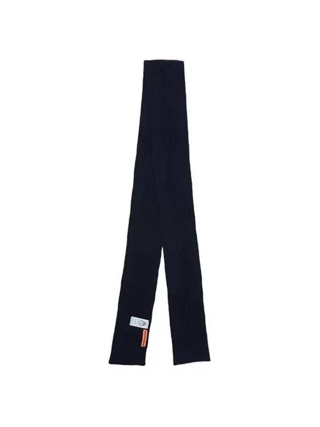 wool muffler navy blue - ANDERSEN-ANDERSEN - BALAAN 3