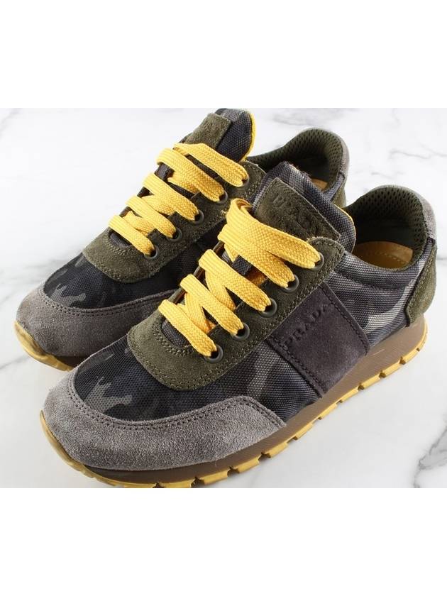 camo sneakers - PRADA - BALAAN 1