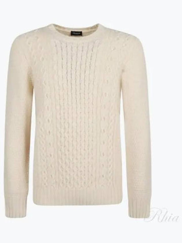 Men s Wool Sweater Knitwear D4W123AR 125 - DRUMOHR - BALAAN 1