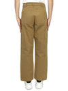 By Jay-Z Cotton Canvas Wide Pants Gold - MONCLER - BALAAN 4