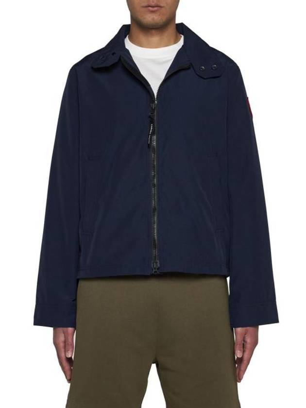 Rosedale Zip Up Jacket Navy - CANADA GOOSE - BALAAN 4