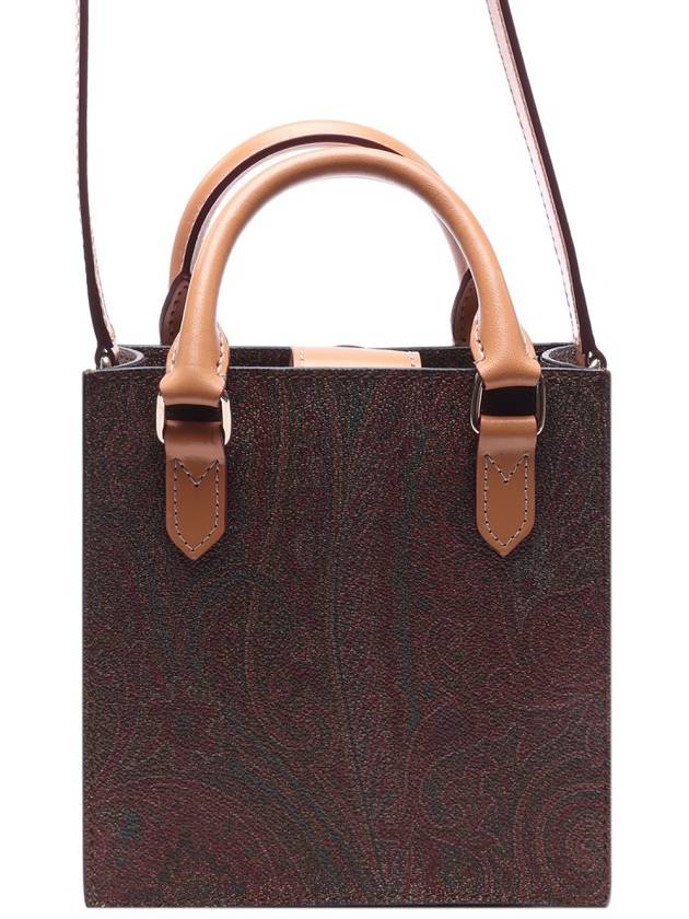 Paisley Tote Bag Brown - ETRO - BALAAN 5