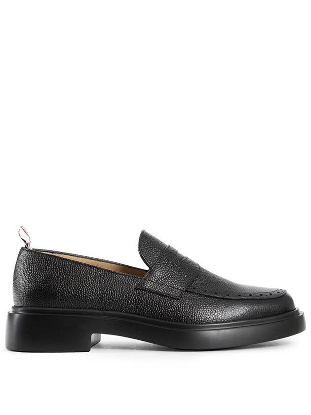 Lightweight Sole Penny Loafer Black - THOM BROWNE - BALAAN 2