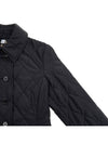 Diamond Quilted Thermoregulated Jacket Black - BURBERRY - BALAAN 5