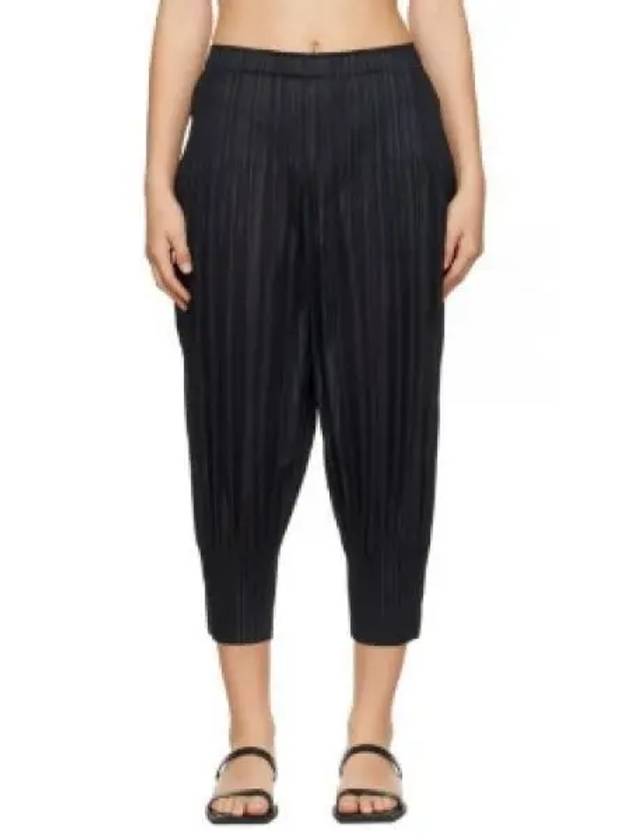 Fluffy Basic Track Pants Black - ISSEY MIYAKE - BALAAN 2