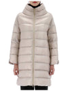 MATILDE high neck overfit down coat long padding PI1283DIC 1985 - HERNO - BALAAN 2