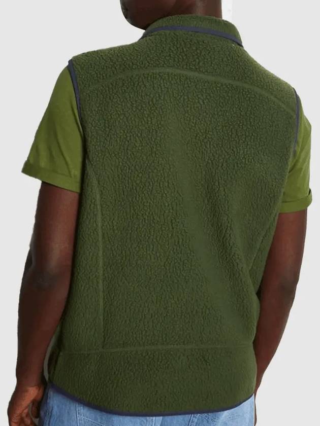 Men's Retro Pile Vest Green - PATAGONIA - BALAAN 4