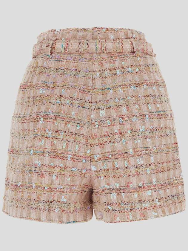 Self-Portrait Sequin Boucle Shorts - SELF PORTRAIT - BALAAN 3