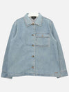 Women's Zenith Denim Jacket Light Blue - A.P.C. - BALAAN 2