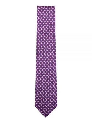 Ferragamo Savannah printed silk tie 757588 271088 1146691 - SALVATORE FERRAGAMO - BALAAN 1