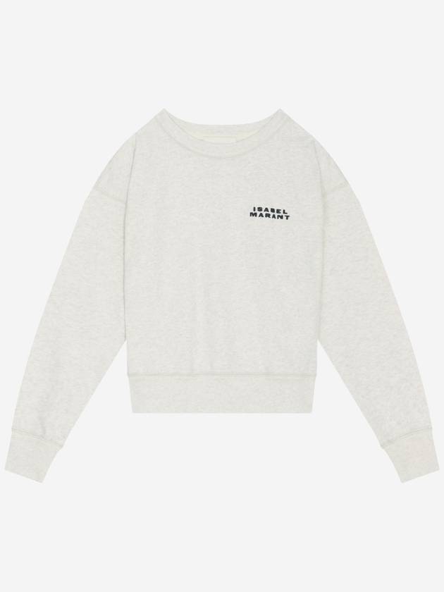 Shard Embroidered Logo Sweatshirt Ecru - ISABEL MARANT - BALAAN 2