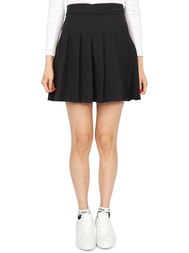 Women's Adina Golf Skirt Skirt Black - J.LINDEBERG - BALAAN 2