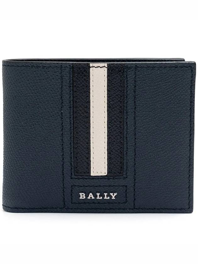 Men's Half Wallet Navy TEVYELT F217 - BALLY - BALAAN 2