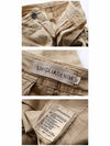 Chino slim cargo skinny pants beige - SIVIGLIA - BALAAN 6