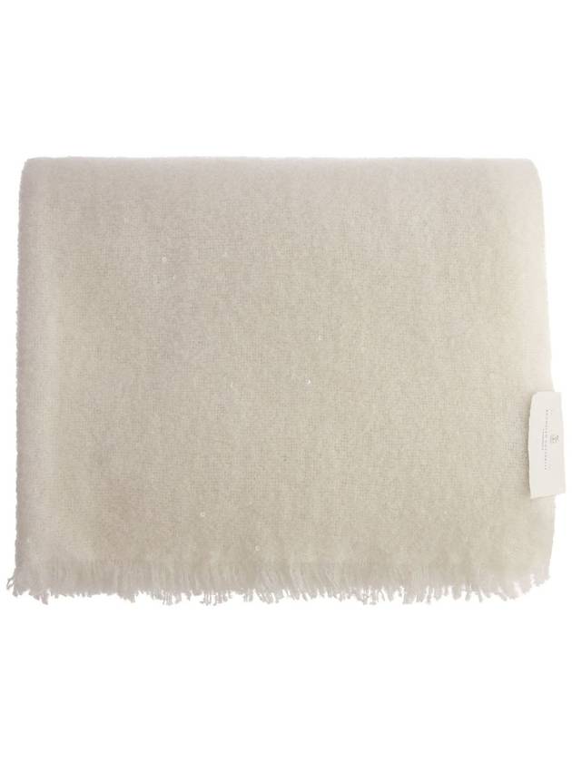 Muffler White MSCDVSW05 CU060 - BRUNELLO CUCINELLI - BALAAN 3