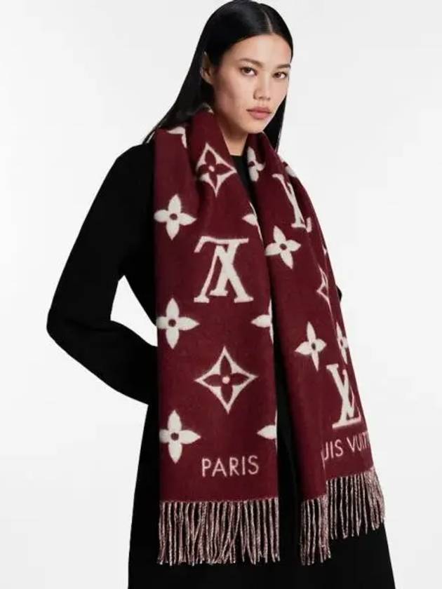 Reykjavik Scarf Bordeaux - LOUIS VUITTON - BALAAN 2