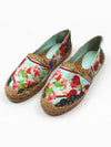 Flower pattern espadrille slip on loafers size 37 - DOLCE&GABBANA - BALAAN 1