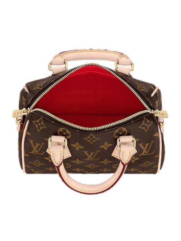 Speedy Bandouliere 20 Monogram Tote Bag Brown - LOUIS VUITTON - BALAAN 4