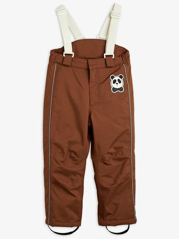 kids ski pants Panda soft trousers 2371014016 - MINI RODINI - BALAAN 1