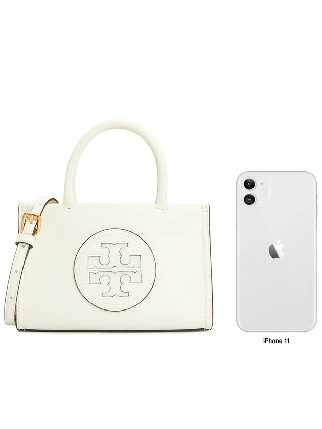 Ella Bio Mini Tote Bag White - TORY BURCH - BALAAN 11