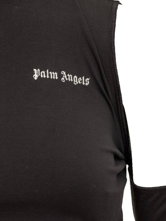 Sweater PWAB029F23FAB0011003 BLACKOFFW BLACK - PALM ANGELS - BALAAN 5