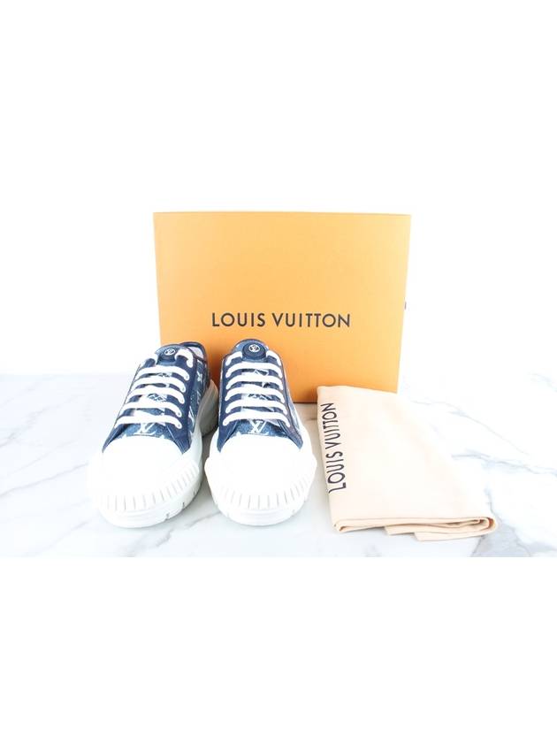 LV denim squad sneakers 42 270 - LOUIS VUITTON - BALAAN 2