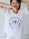 Fringe Printed Tshirt WHITE - RUBATI - BALAAN 4