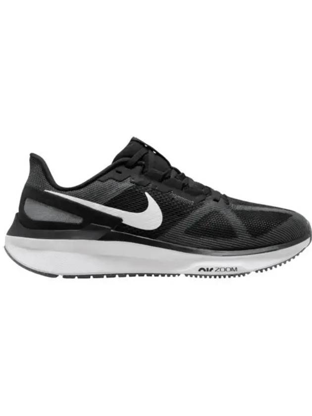 Zoom Structure 25 Low Top Sneakers Black Iron Grey - NIKE - BALAAN 1