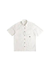 Cotton Popeline Short Sleeve Shirt White - CP COMPANY - BALAAN 2