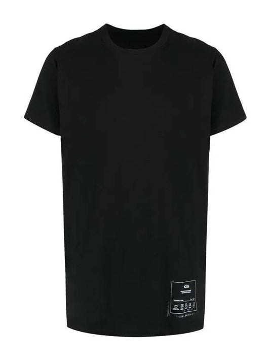 Men's Icon Print Short Sleeve T-Shirt Black - MAISON MARGIELA - BALAAN 2