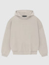 Fear of God Essentials Small Logo Hoodie Silver Cloud - FEAR OF GOD ESSENTIALS - BALAAN 3