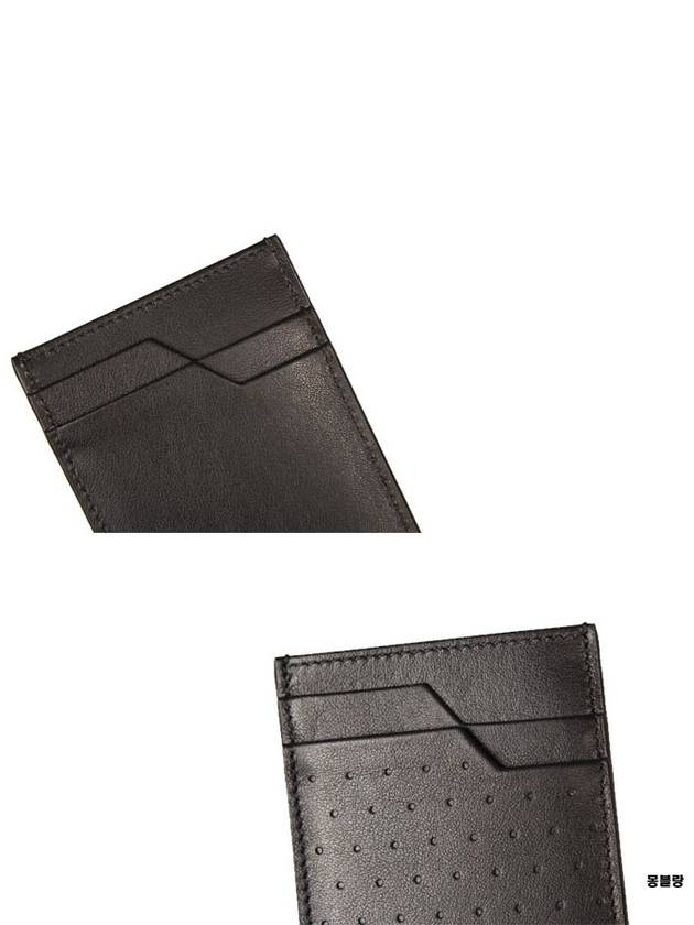 leather card wallet black - MONTBLANC - BALAAN.
