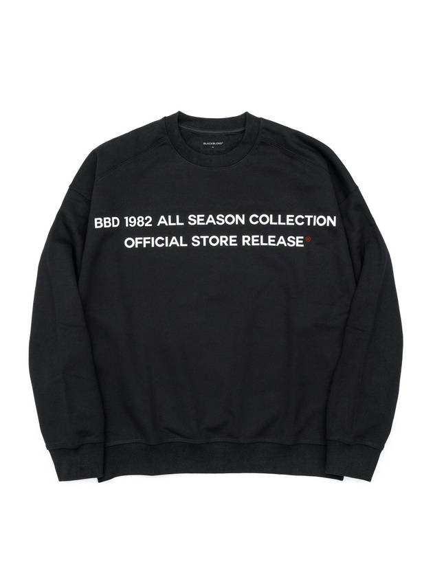 BBD 1982 No Sympathy Sweatshirt Black - BLACKBLOND - BALAAN 1