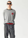 Unisex BXMXMTM Door Box Sweatshirt Mix Gray - CHANCE'S NOI - BALAAN 7