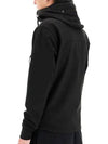 Men's Shell Goggles Hooded Jacket Black - CP COMPANY - BALAAN.