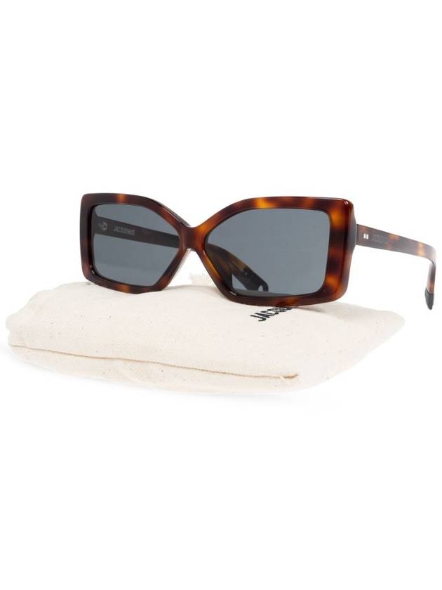 JACQUEMUS Sunglasses Brown - JACQUEMUS - BALAAN 3