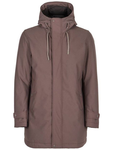 Herno Technical Fabric Parka - HERNO - BALAAN 1