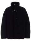 High neck goose down jumper black W233DN03 976B - WOOYOUNGMI - BALAAN 1