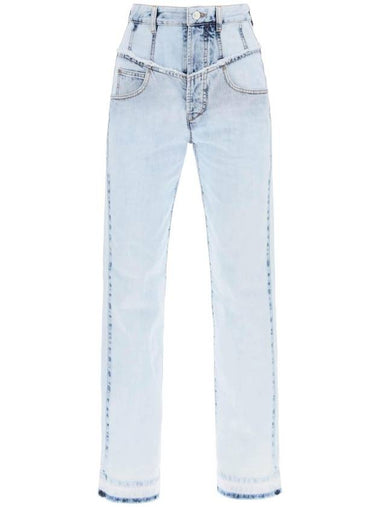 24 ss NOEMIE straight leg jeans PA0209FB B1H09I 30LU B0230989123 - ISABEL MARANT - BALAAN 1