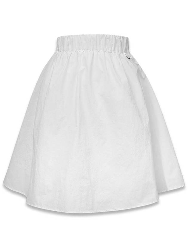 Midi Skirt Shorts Rina Flare Skirt White MCS23SK 01WH - MACKY - BALAAN 3