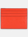 Gancini logo pattern card wallet red 660904 003 - SALVATORE FERRAGAMO - BALAAN 1