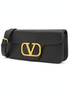 V Logo Signature Cross Bag Black - VALENTINO - BALAAN 3