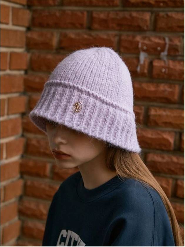 ANC KNIT BUCKET HAT_LAVENDER - ANOETIC - BALAAN 4