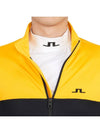 Banks mid layer zip-up jacket yellow black - J.LINDEBERG - BALAAN 9