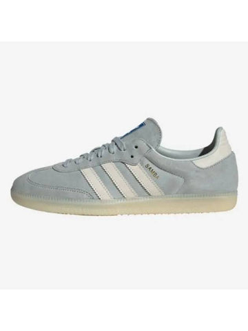 Samba OG Suede Low Top Sneakers Wonder Silver - ADIDAS - BALAAN 1