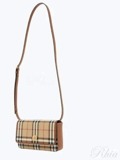 Check Cross Bag Beige - BURBERRY - BALAAN 2