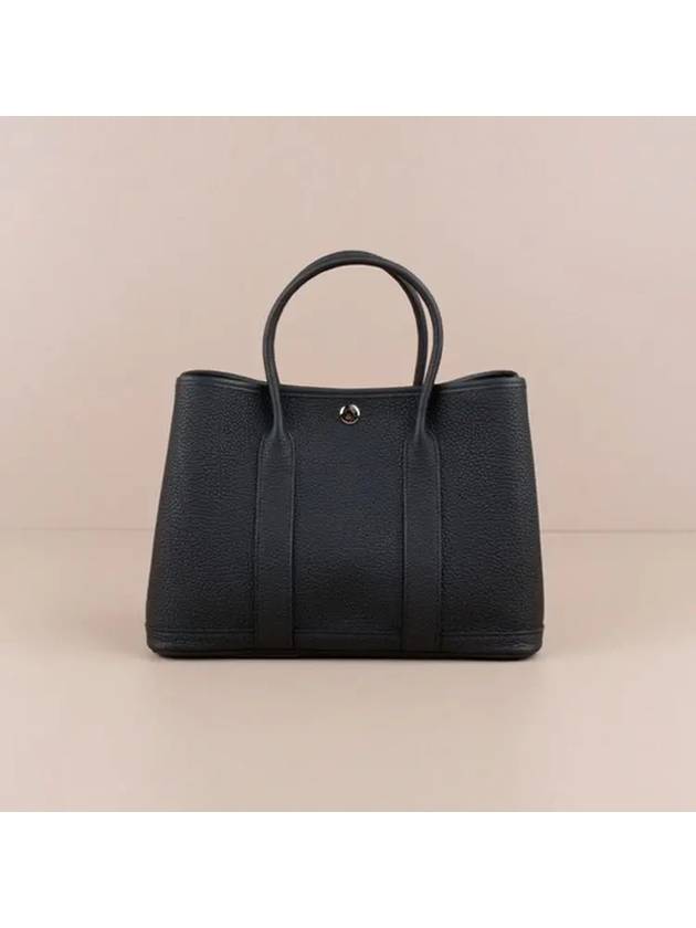 Garden Party 30 Women s Tote Bag Black H051568CK89 - HERMES - BALAAN 2